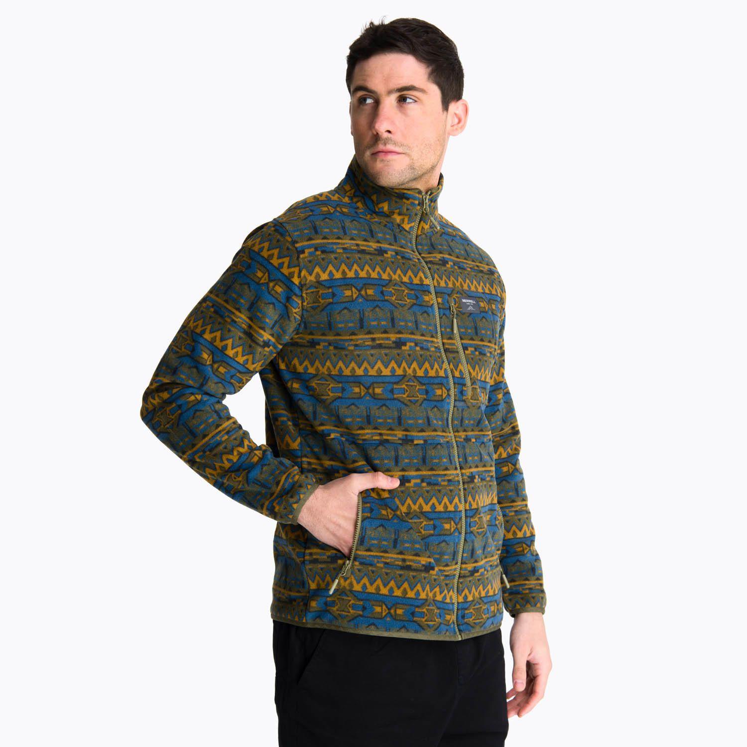 Polar Hombre Pace Micropolar Verde Oscuro -1