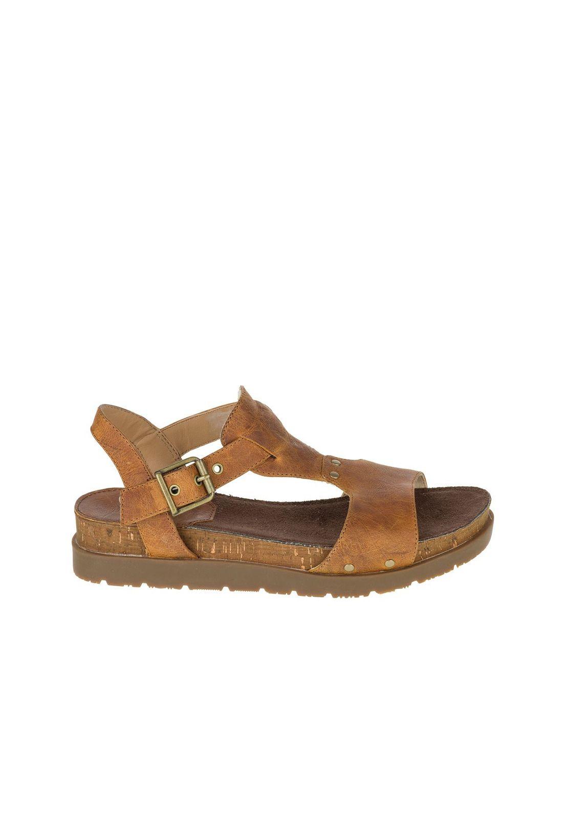 Sandalia Mujer Casual Tiki Café-1