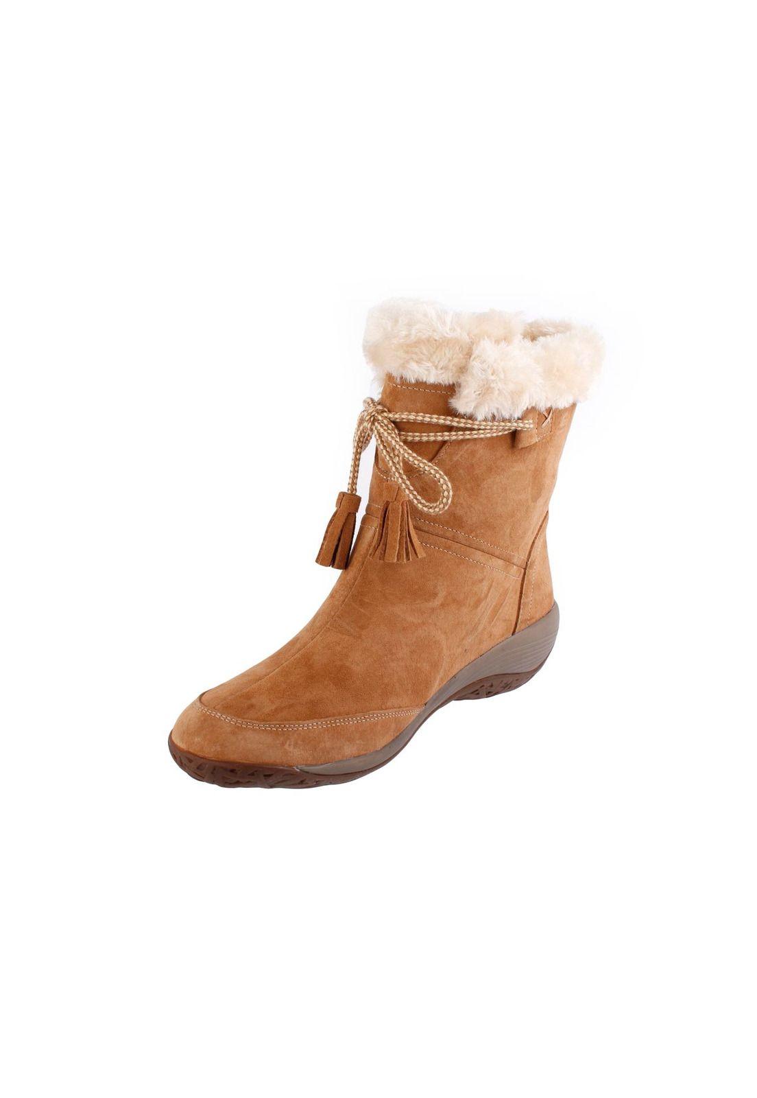 Botin Cuero Lakey Café-1