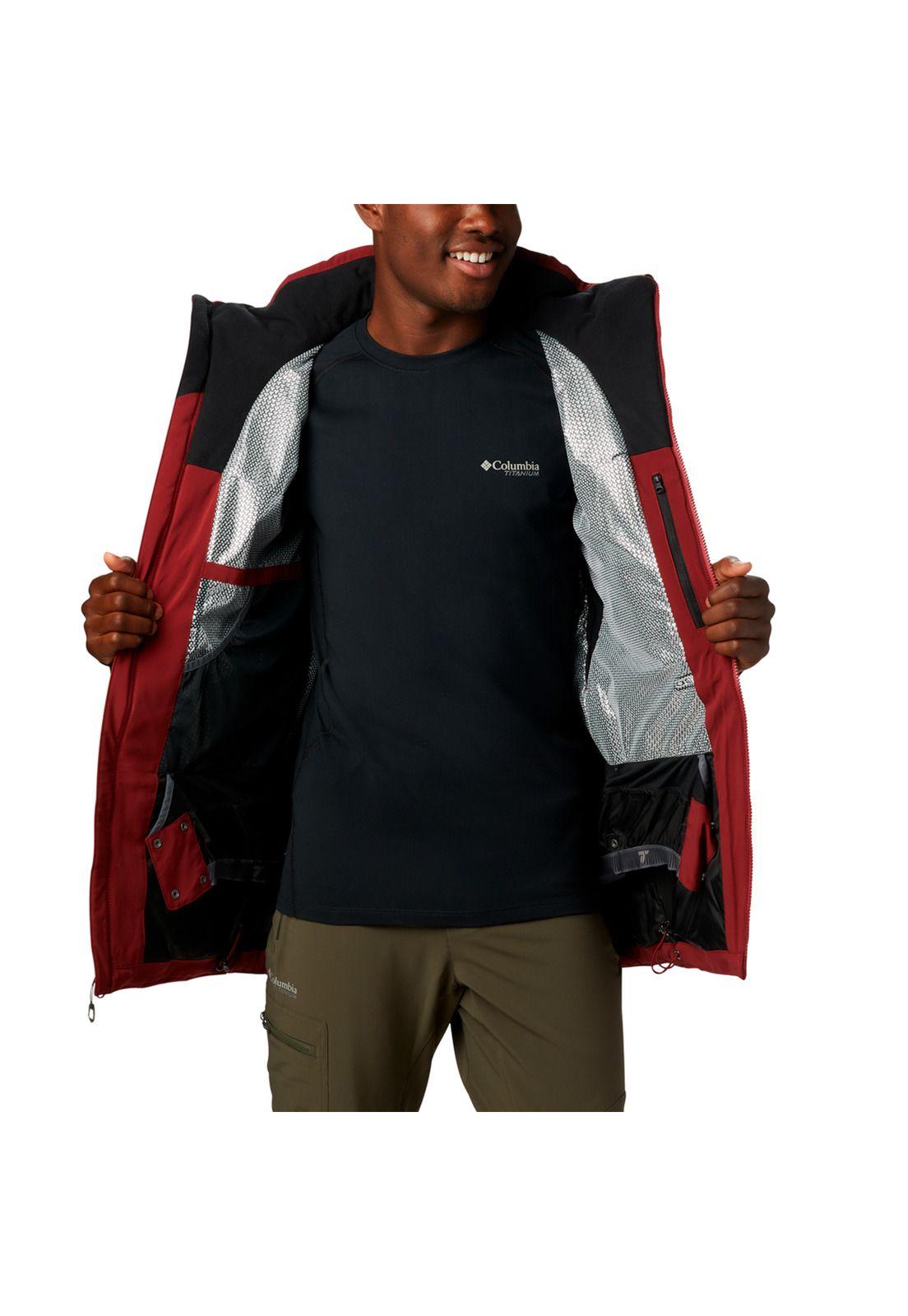 Parka Hombre Powder Keg Ii Down Nylon Burdeo-1