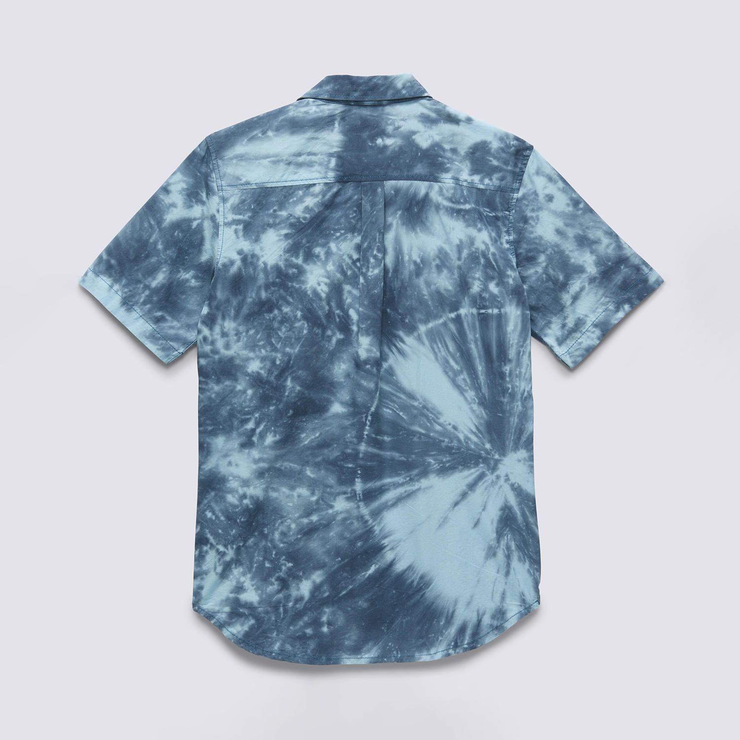 Polera Manga Corta Viewside Woven Ss Azul Niño-6