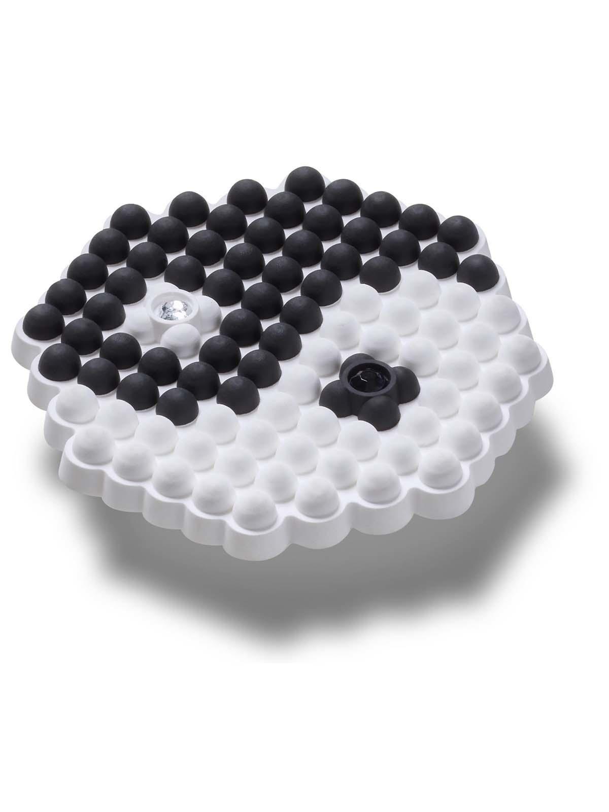 Jibbitz Crocs Ying Y Yang Con Cuentas Negro-2