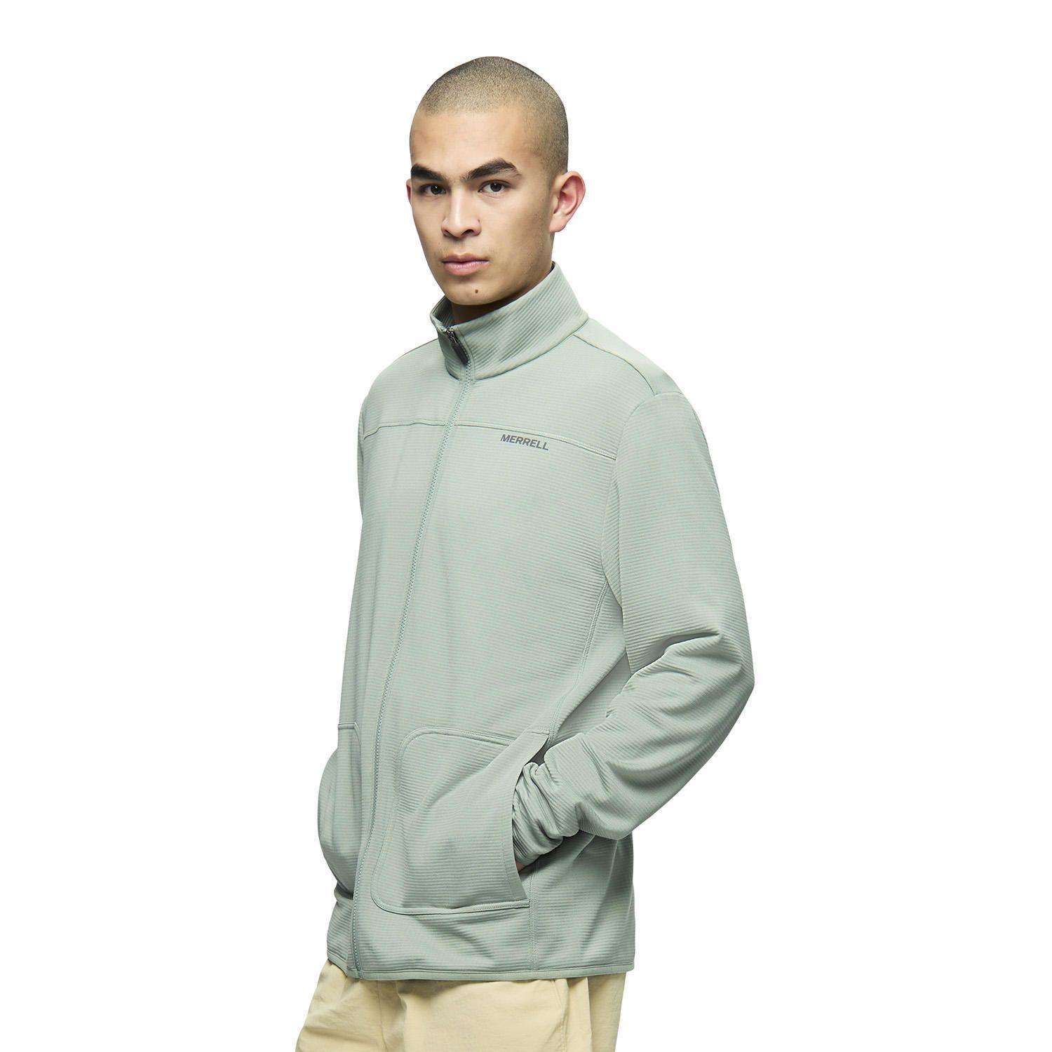 Polar Hombre Lawrence Full Zip Verde-1