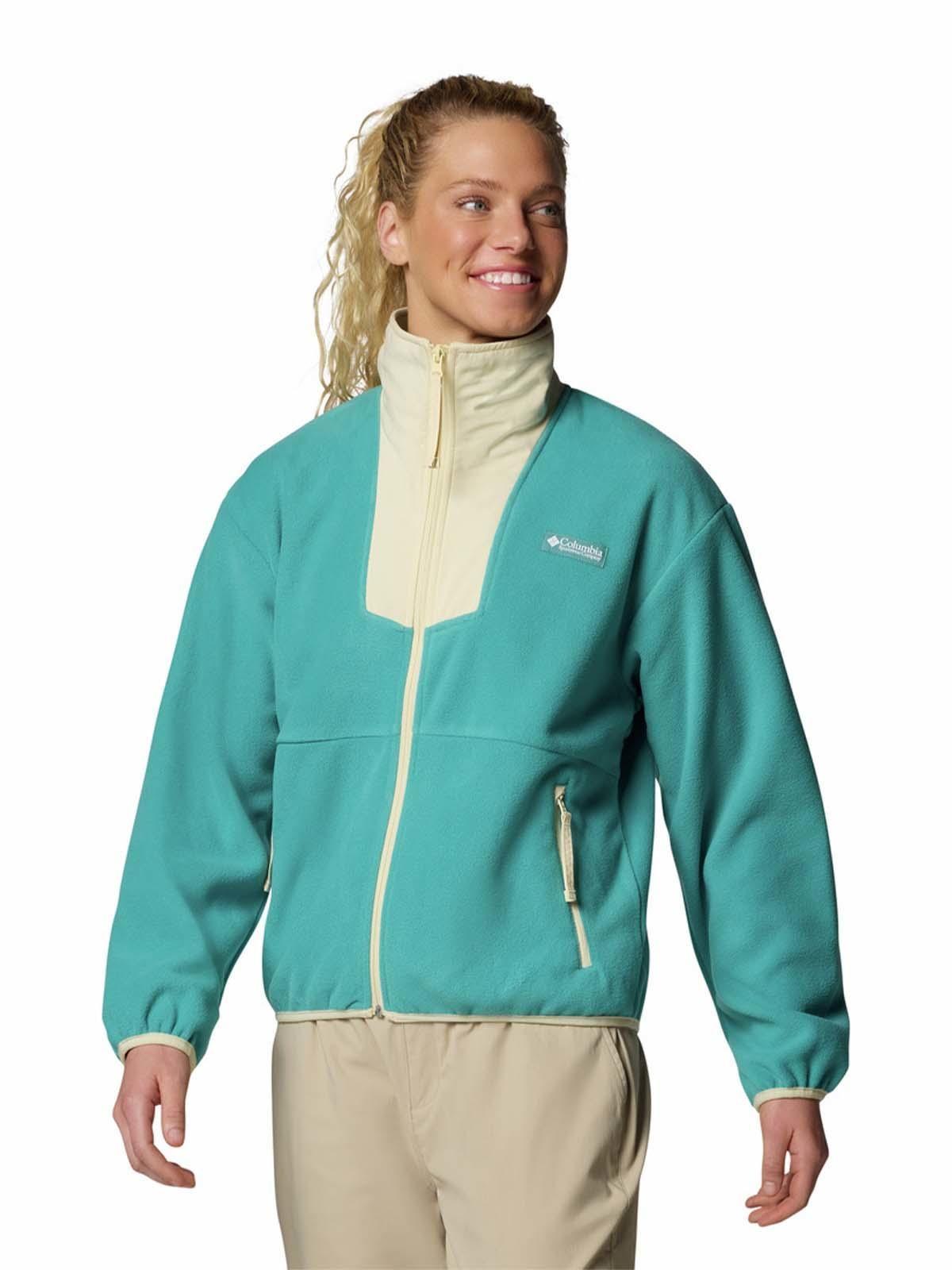 Polar Mujer Sequoia Grove Full Zip Celeste-1