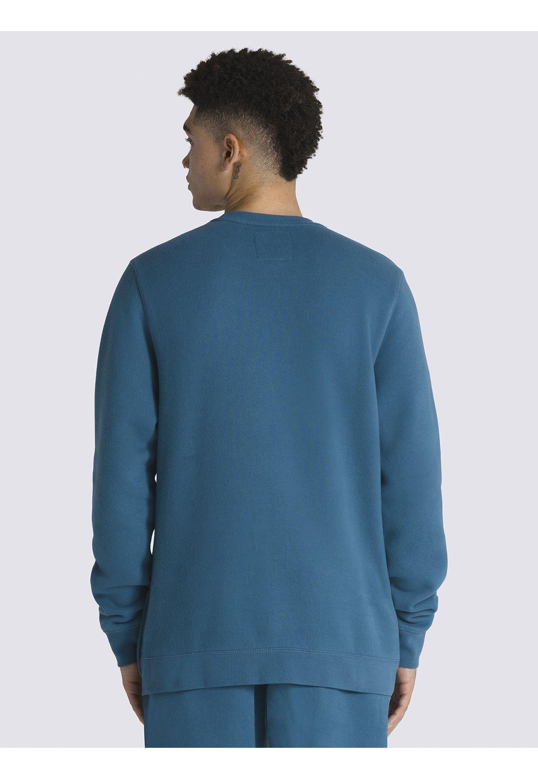 Polerón Hombre Comfycush Crew Fleece Azul-1
