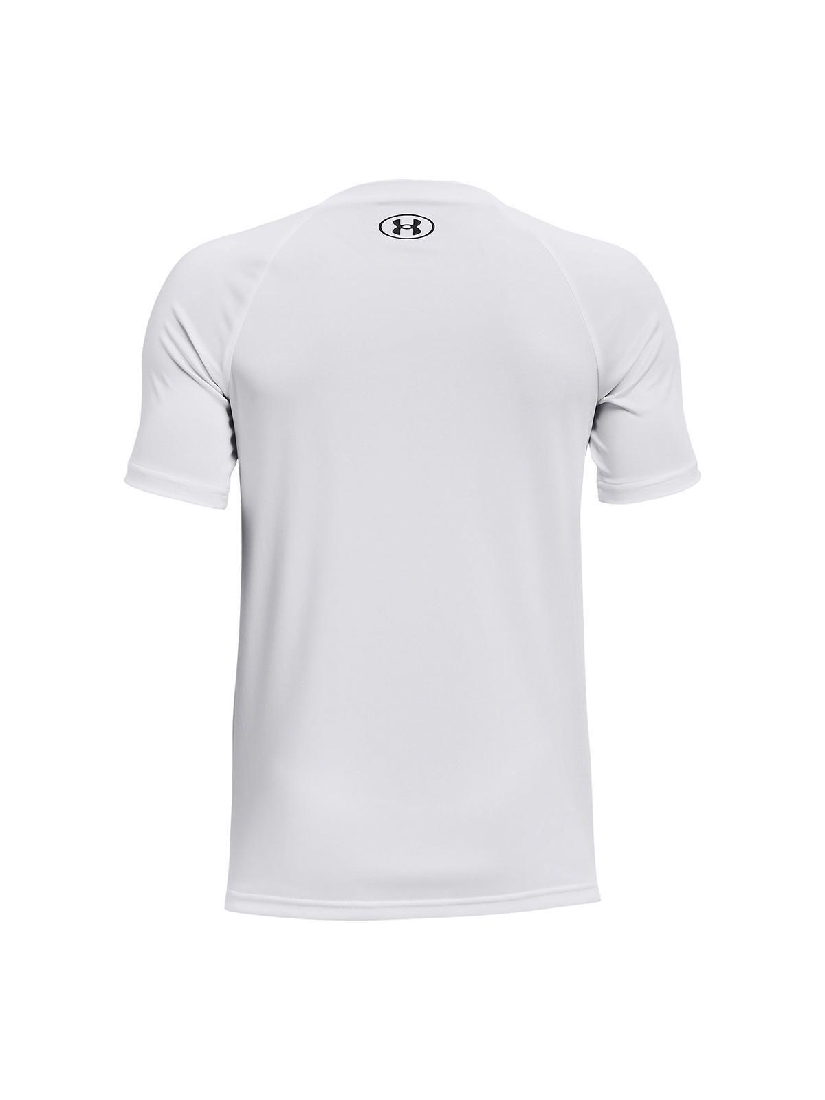 Polera Big Logo UA Tech niño Blanco-1