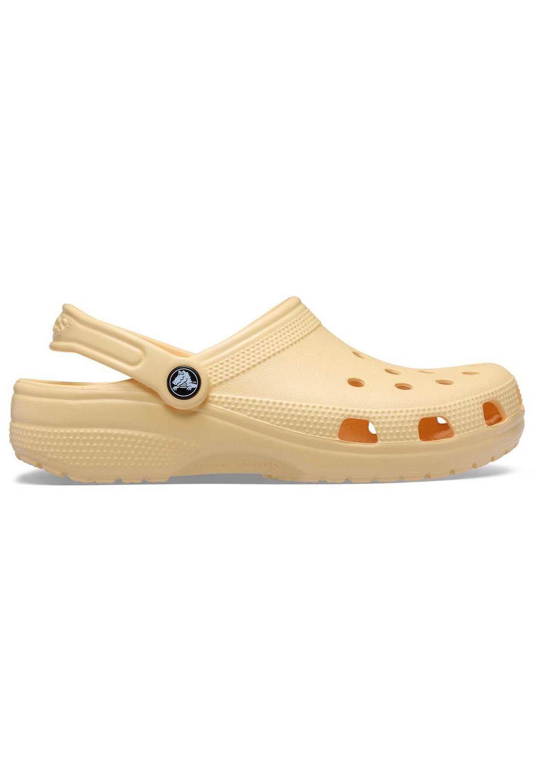 Zueco Crocs Unisex Classic Clog Amarillo-0