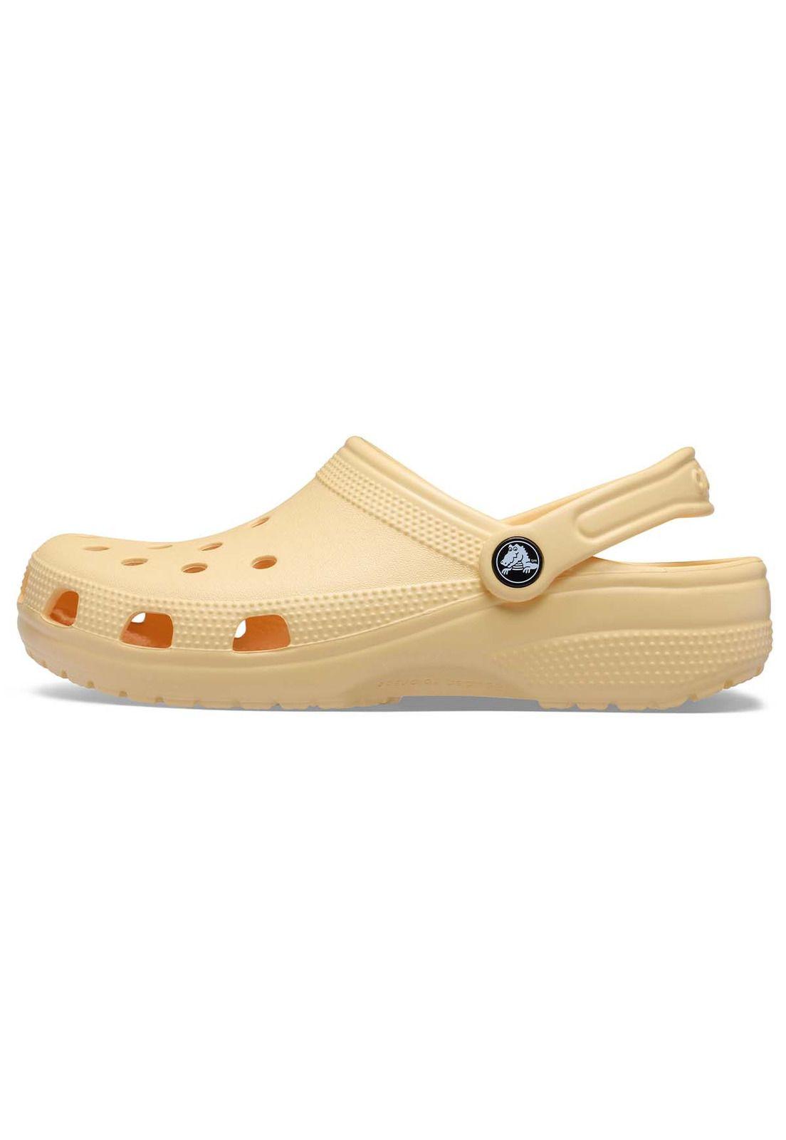 Zueco Crocs Unisex Classic Clog Amarillo-1