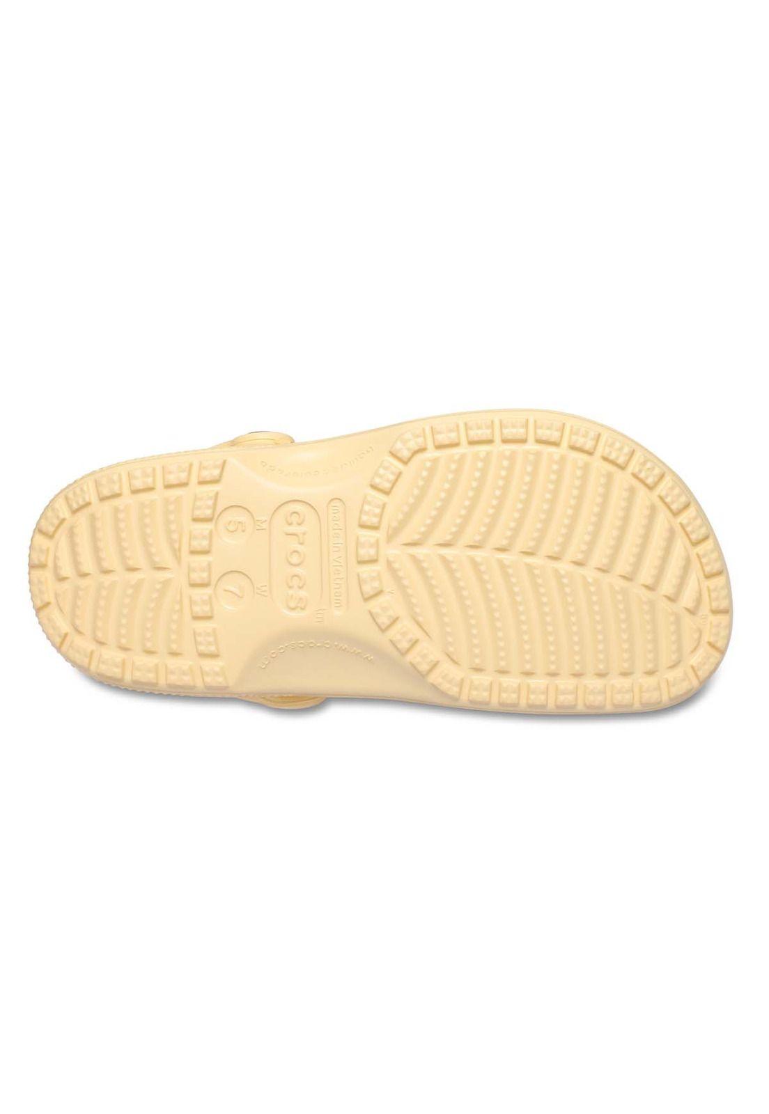 Zueco Crocs Unisex Classic Clog Amarillo-5