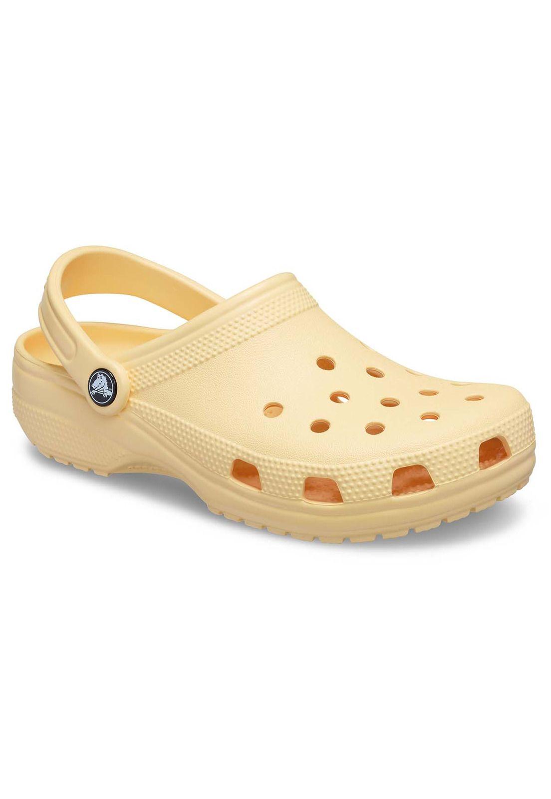 Zueco Crocs Unisex Classic Clog Amarillo-6
