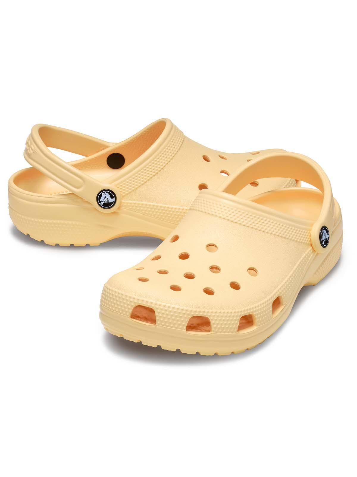 Zueco Crocs Unisex Classic Clog Amarillo-3