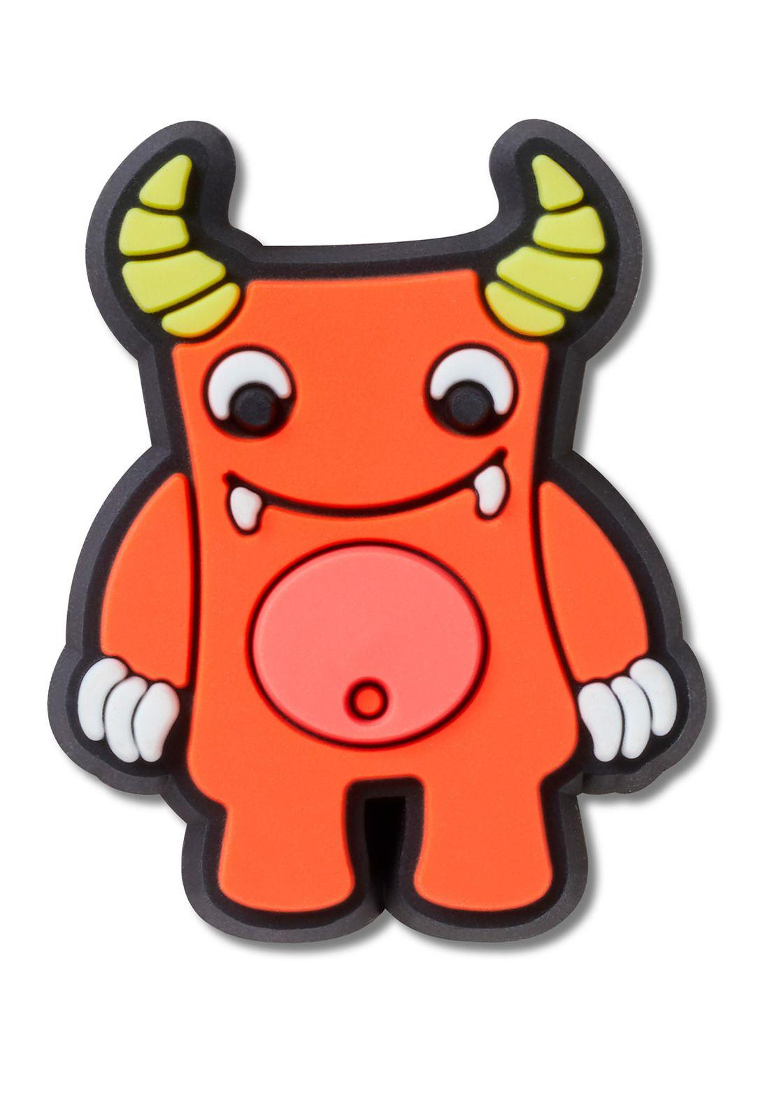 Jibbitz Mounstro Naranjo-0