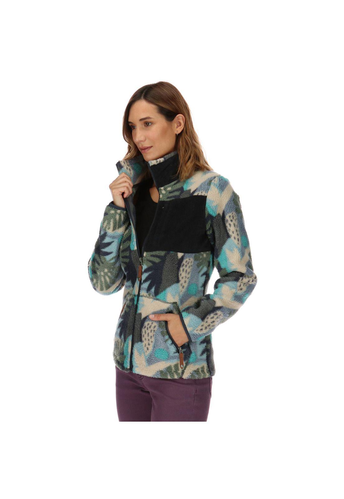 Polar Mujer Floral Multicolor Oscuro-1