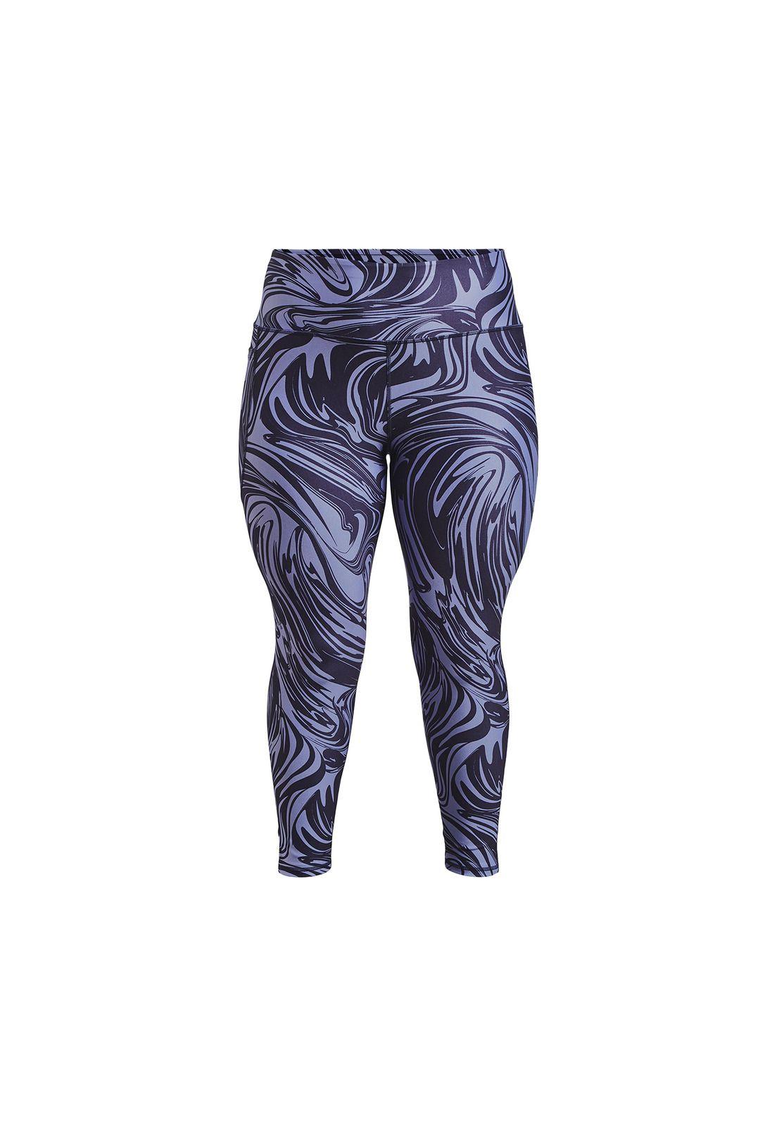 Calza Armour Aop Ankle Leg Morado Mujer-0