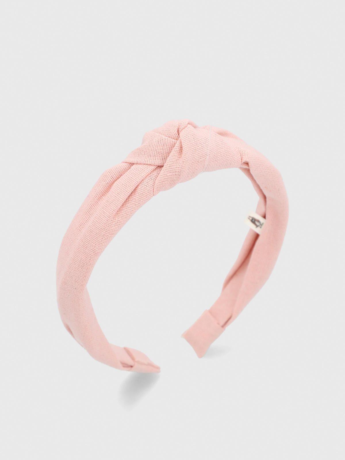 Cintillo Algodón Niña Hpk Headband Rosado-2