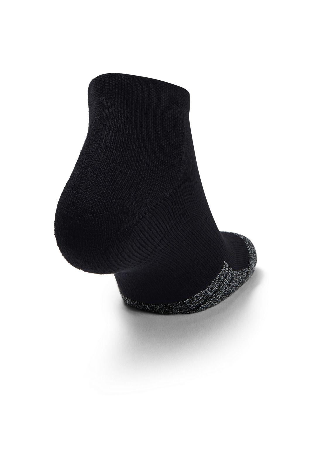 Calcetín Unisex Heatgear Low Cut 3Pk Negro-4