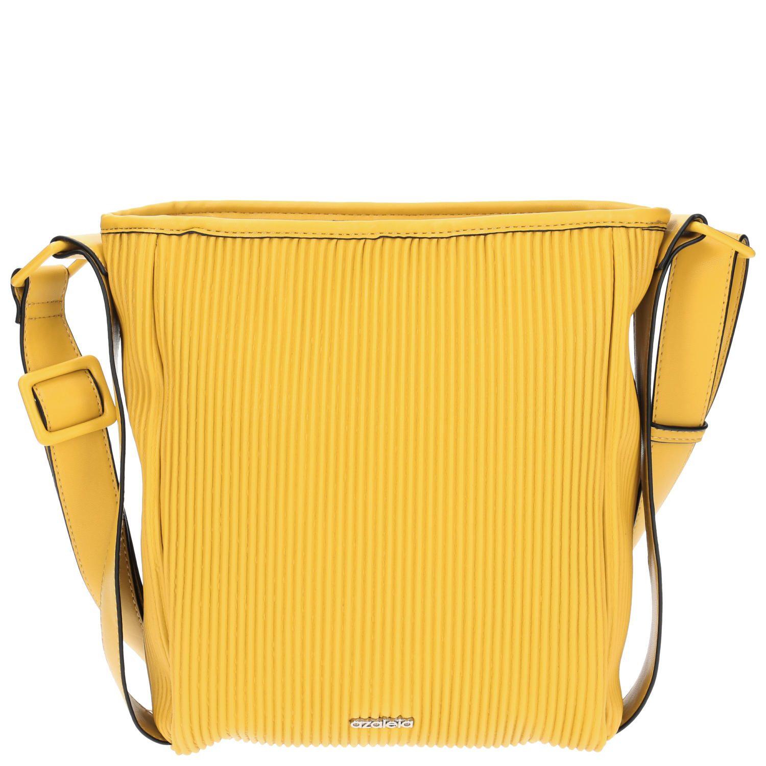 Cartera De Hombro Agea Cross Amarillo Mujer-0