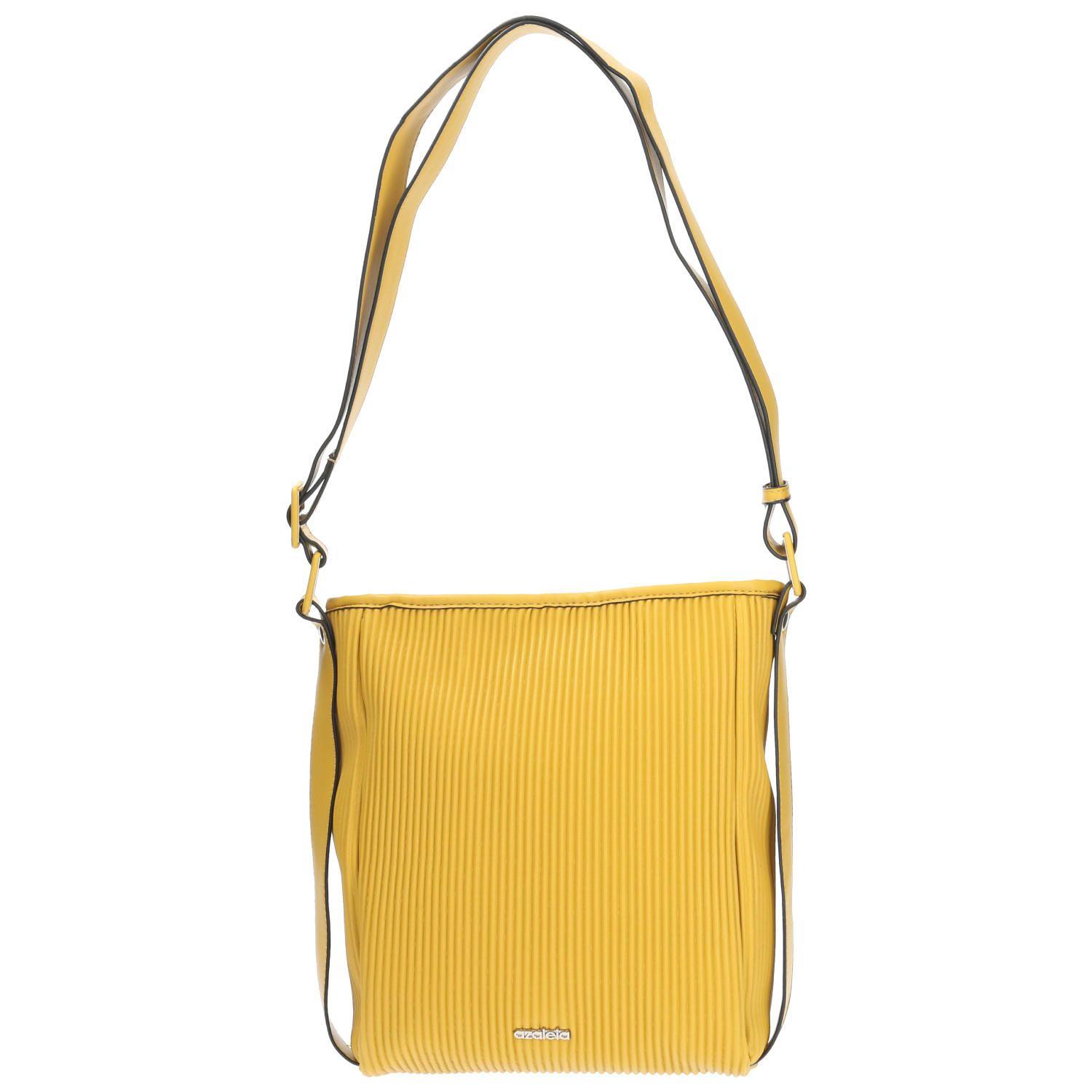 Cartera De Hombro Agea Cross Amarillo Mujer-1