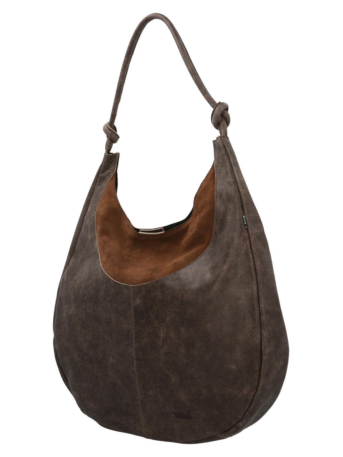 Cartera Cuero Café Benson Hobo Mujer-1
