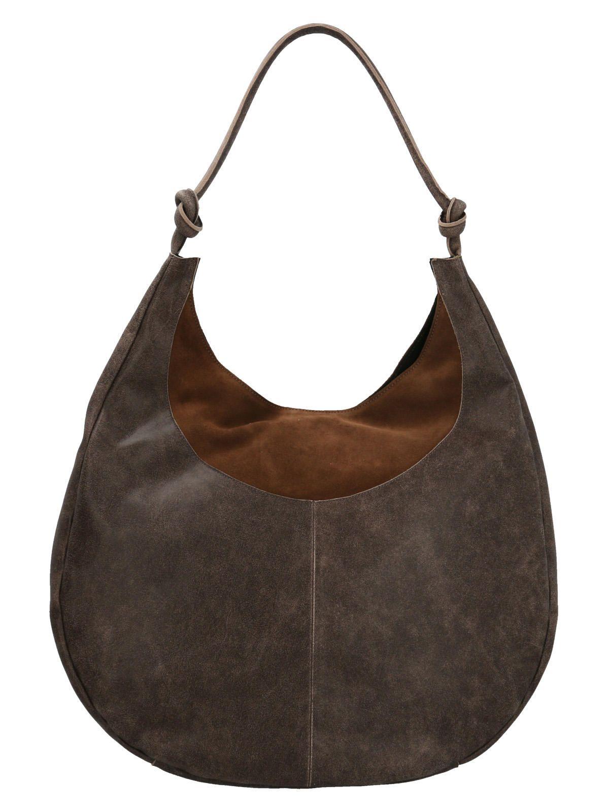 Cartera Cuero Café Benson Hobo Mujer-2