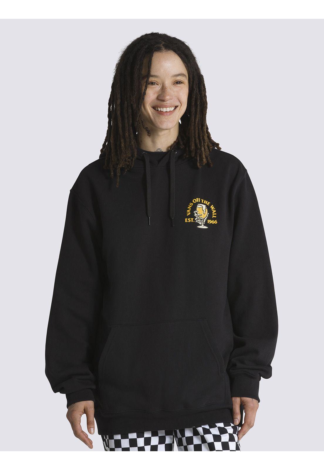 Polerón The Coolest In Town Negro Hombre-3