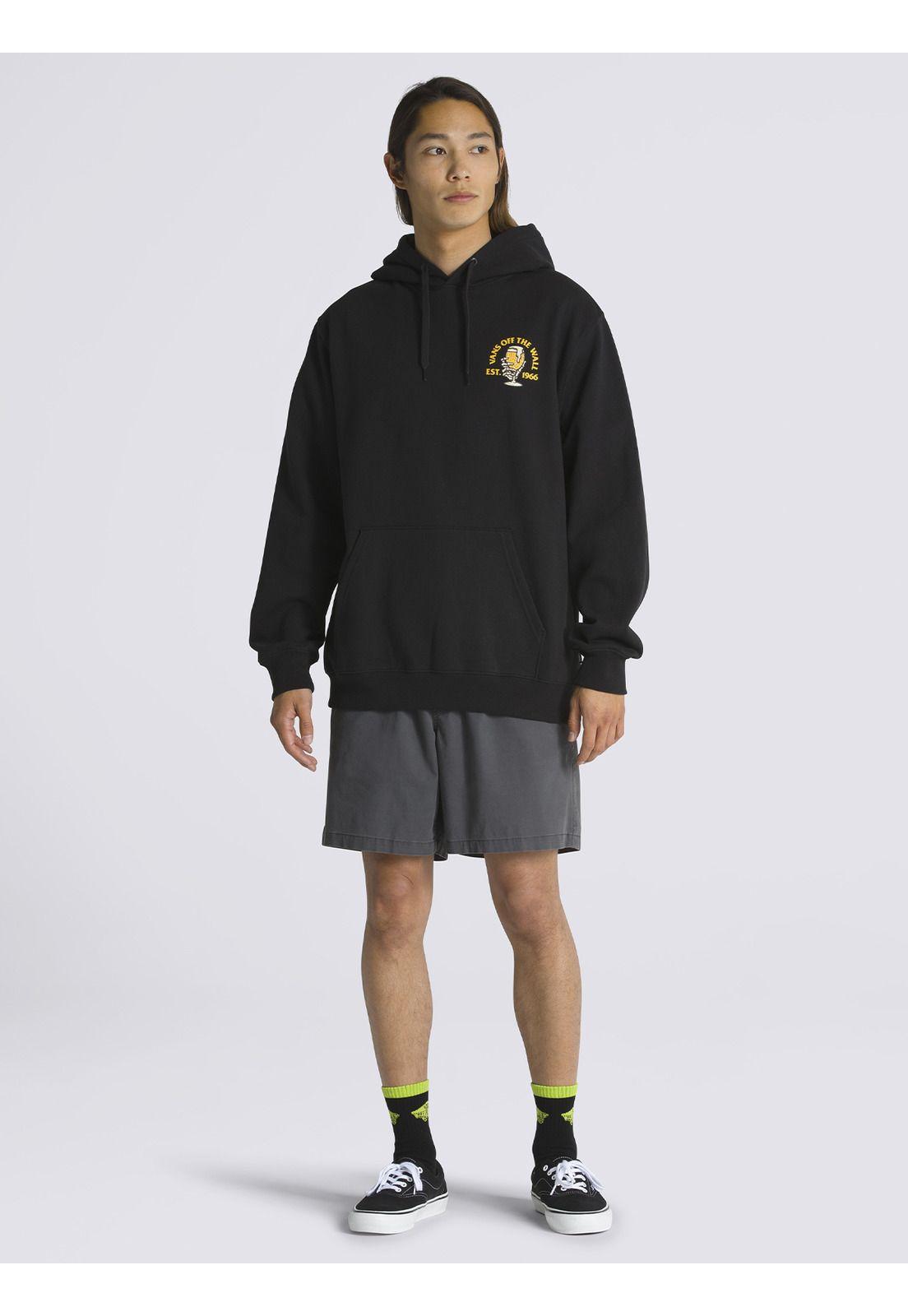 Polerón The Coolest In Town Negro Hombre-4