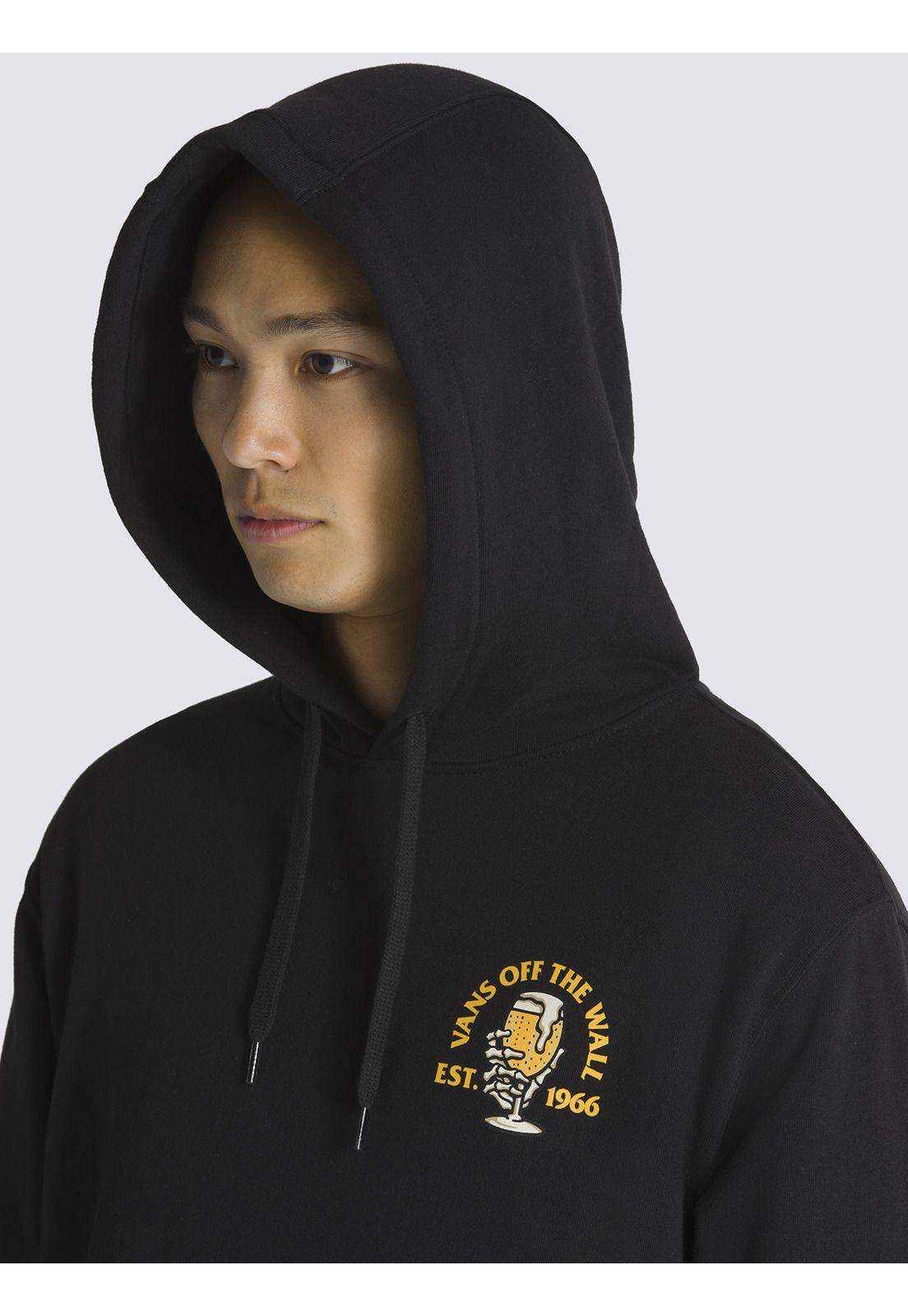 Polerón The Coolest In Town Negro Hombre-5