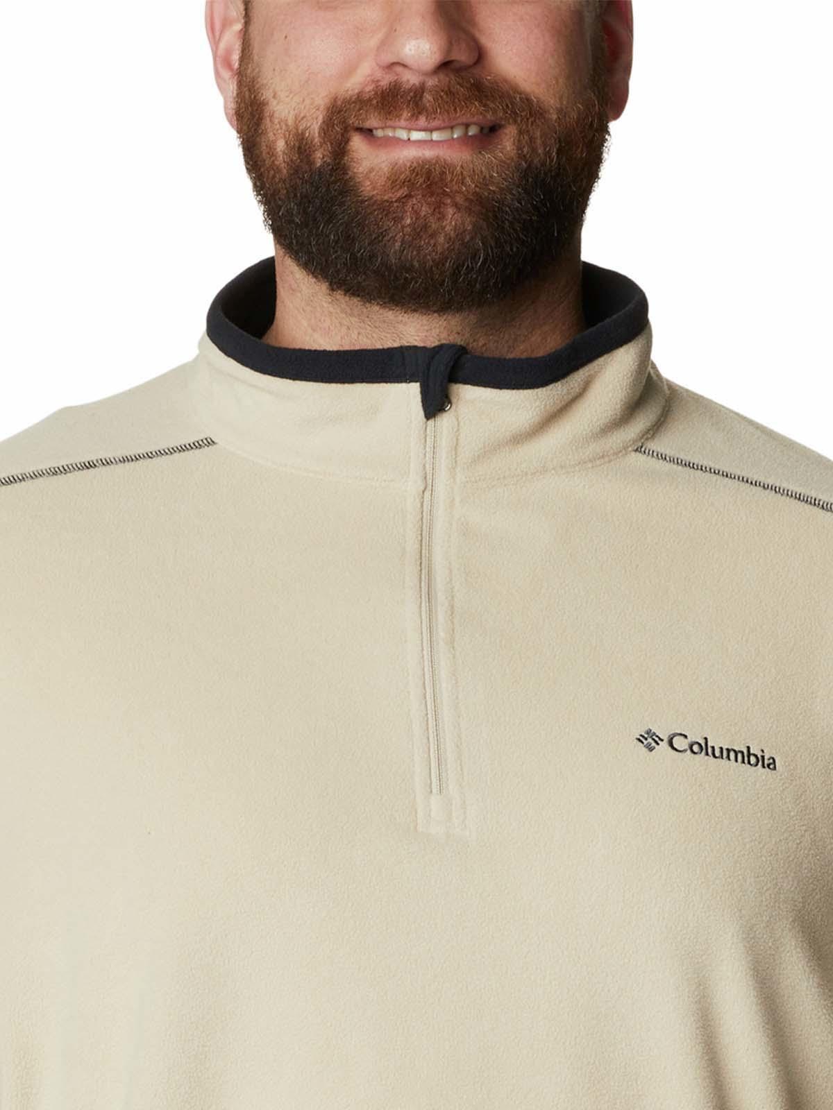 Polar Hombre Klamath Range II Half Zip Beige-3