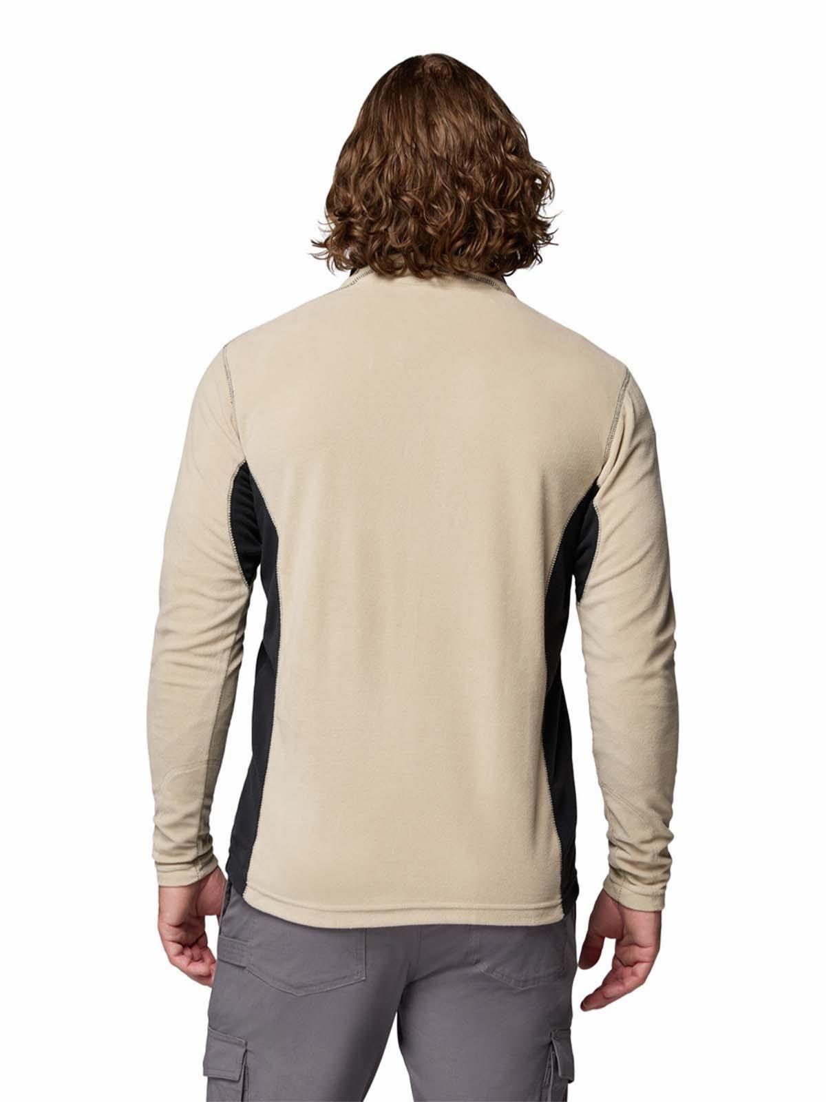 Polar Hombre Klamath Range II Half Zip Beige-4