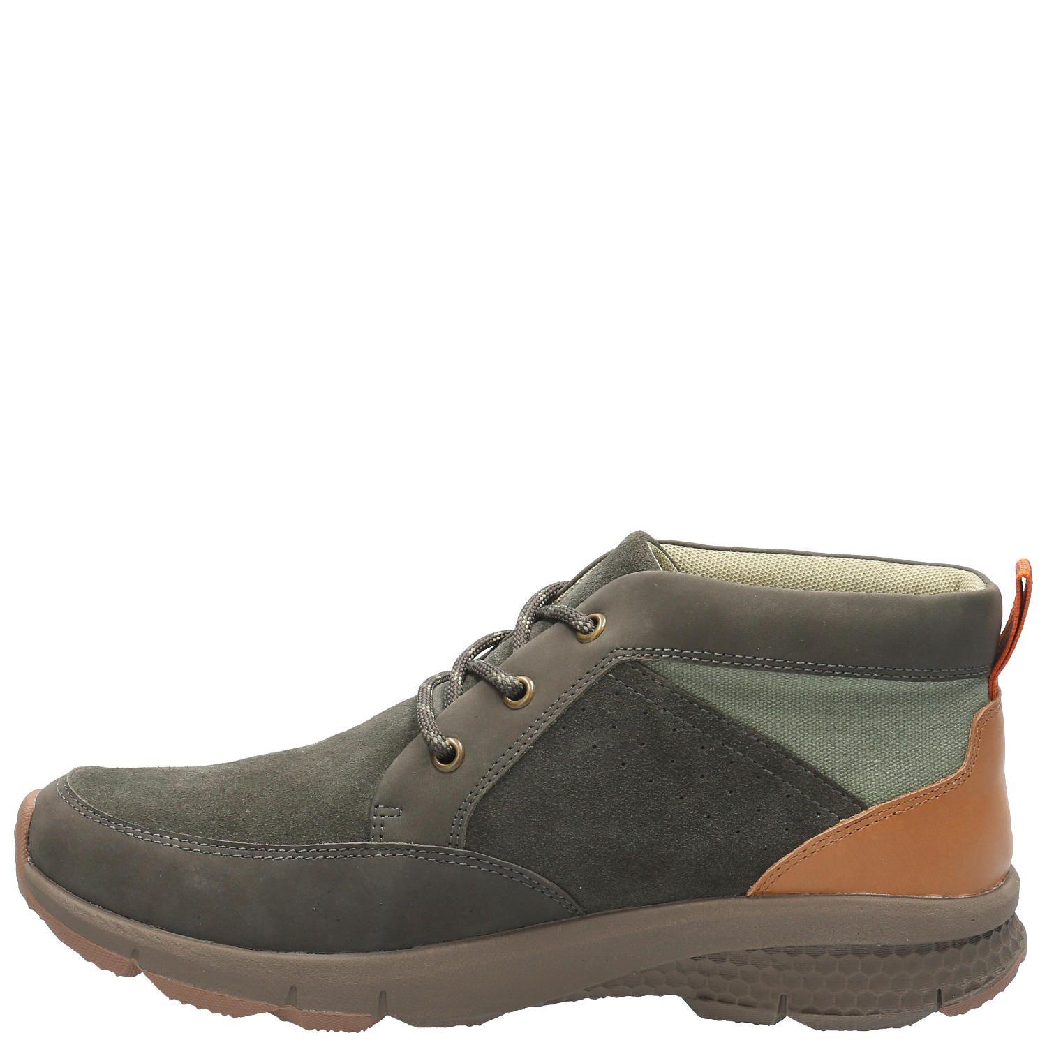 Botín Cuero Hombre Glen Hi Verde Oliva-5