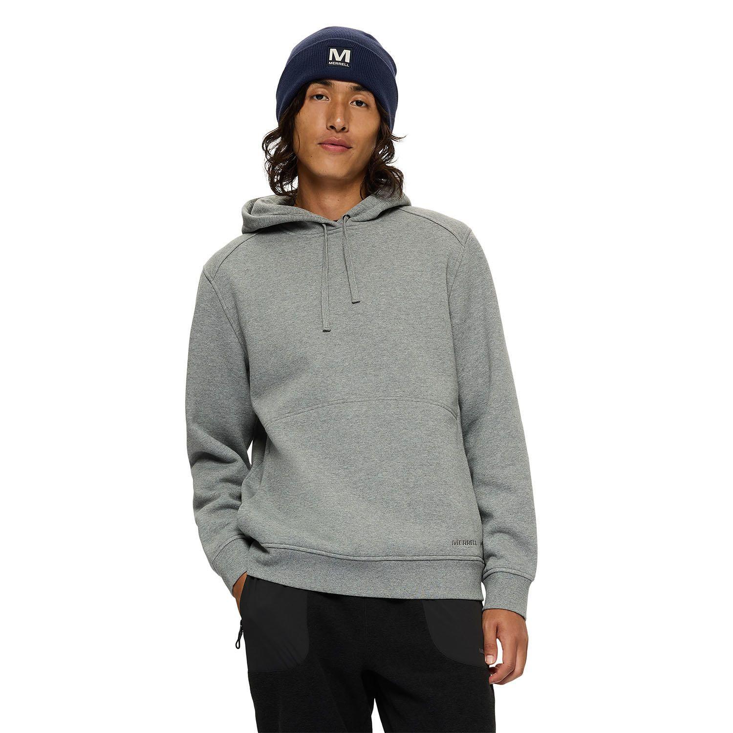 Poleron Hombre Everyday Hoody Gris-0