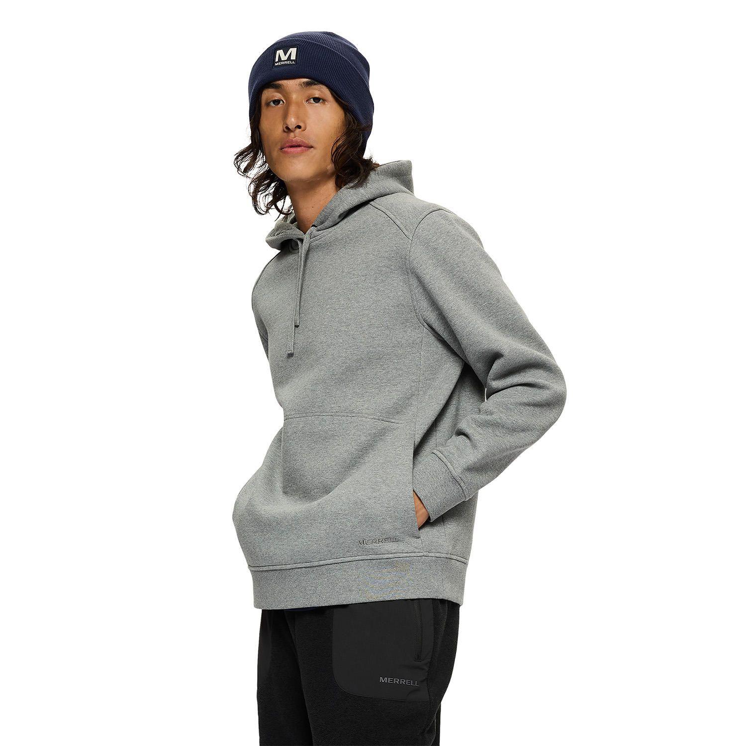 Poleron Hombre Everyday Hoody Gris-1