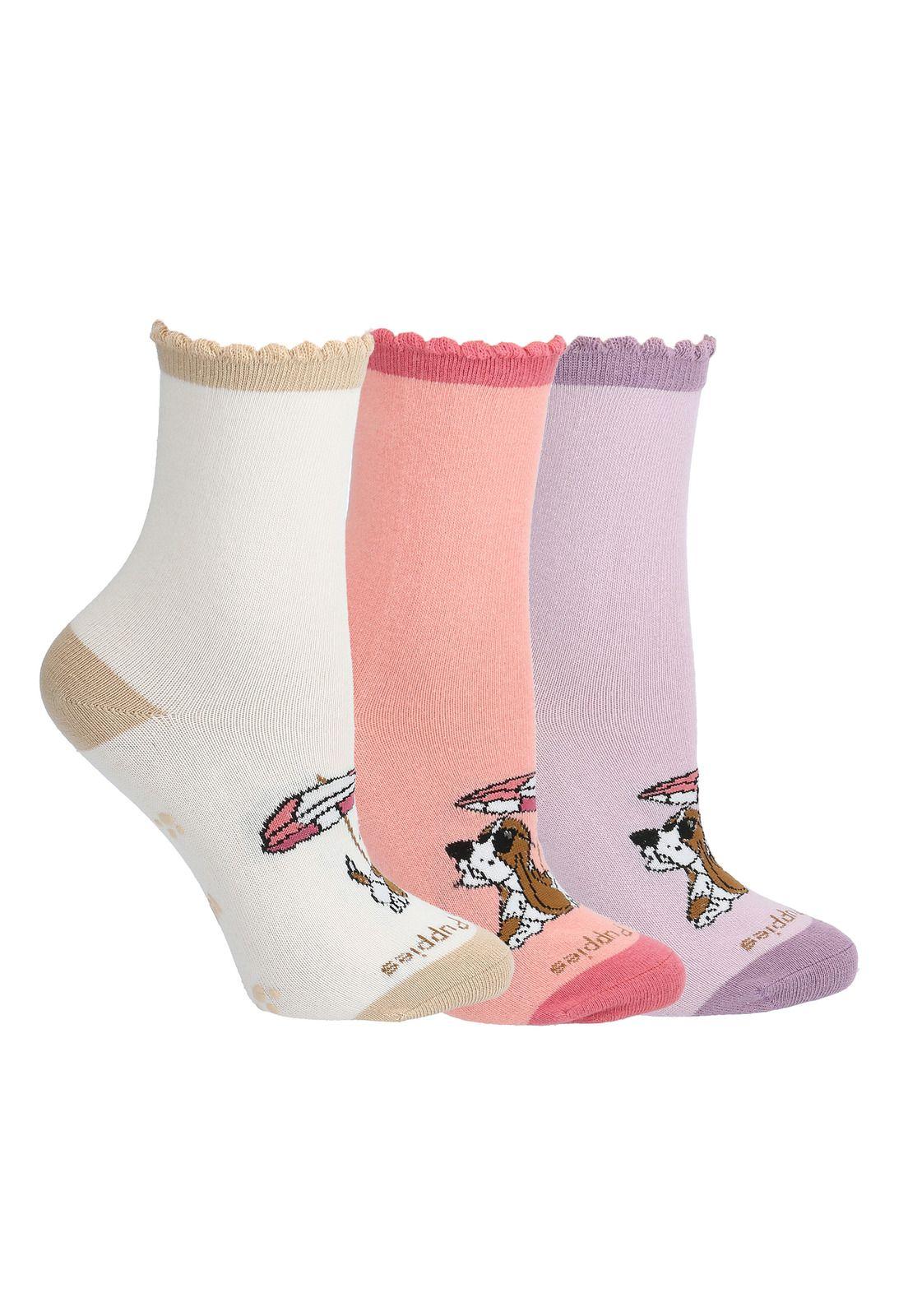 Calcetín Niña V22G Pack Dog Sun Multi-0