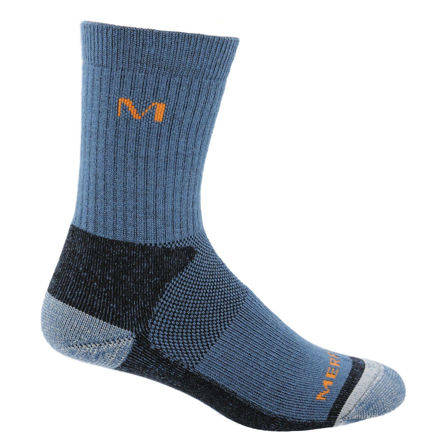 Calcetin Unisex Berk Technical Crew Azul Merrell-0