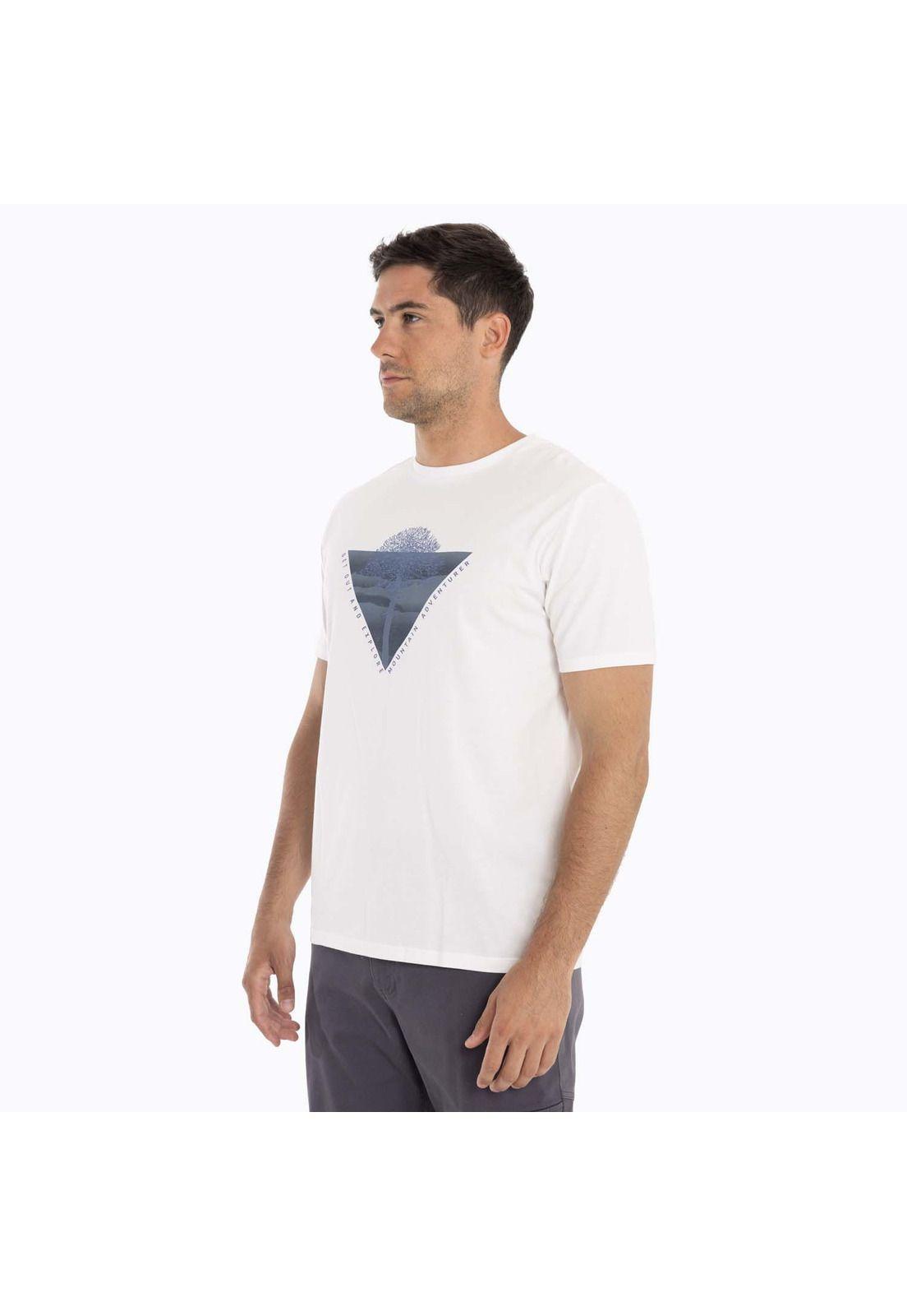 Polera Hombre Suwannee Blanco Merrell-1