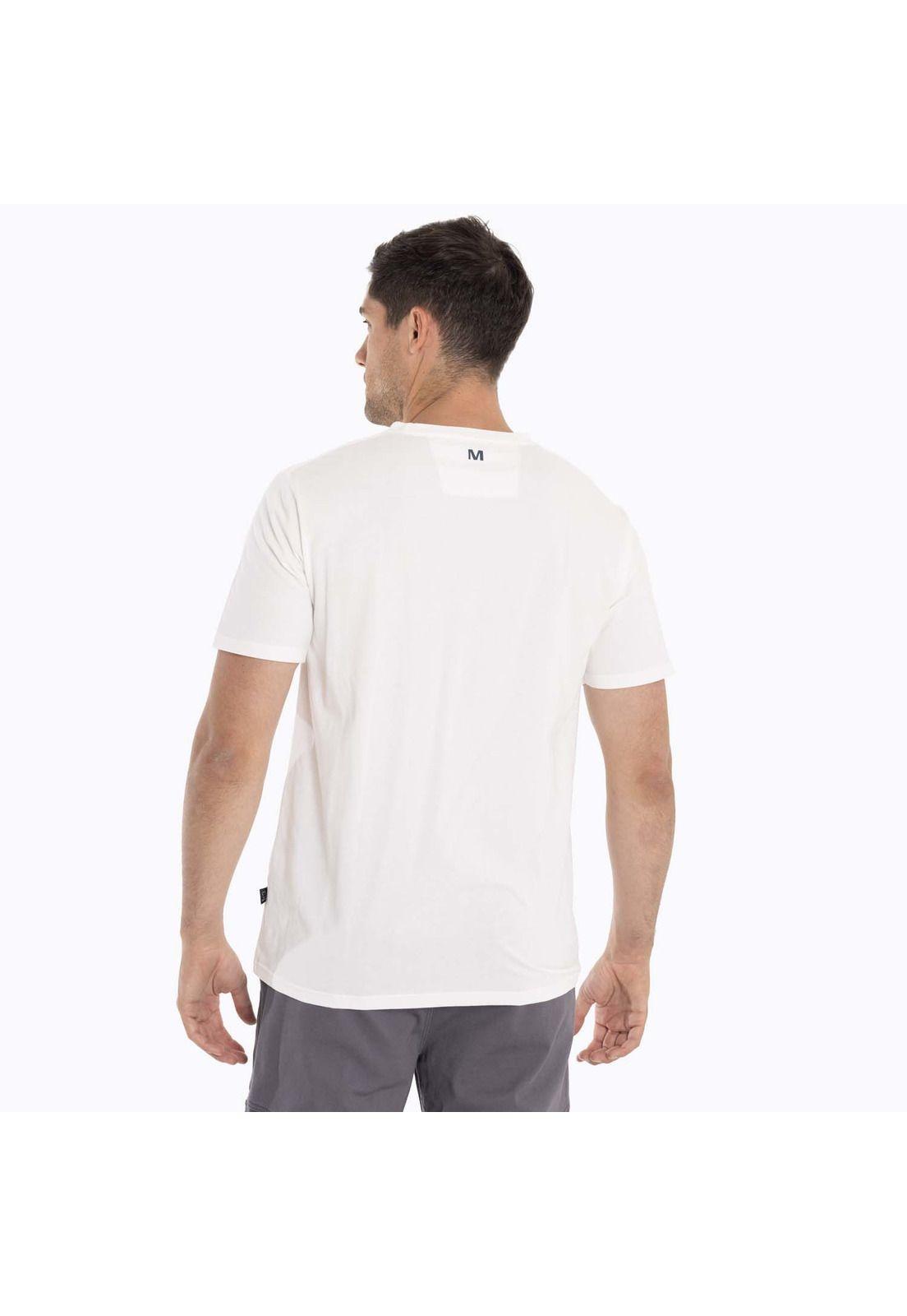 Polera Hombre Suwannee Blanco Merrell-3