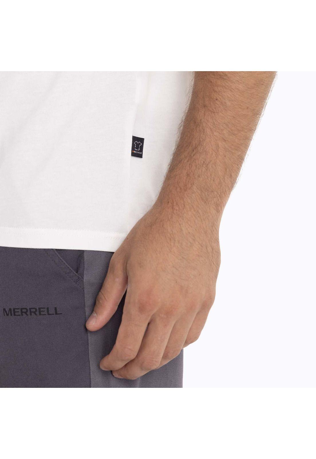 Polera Hombre Suwannee Blanco Merrell-4