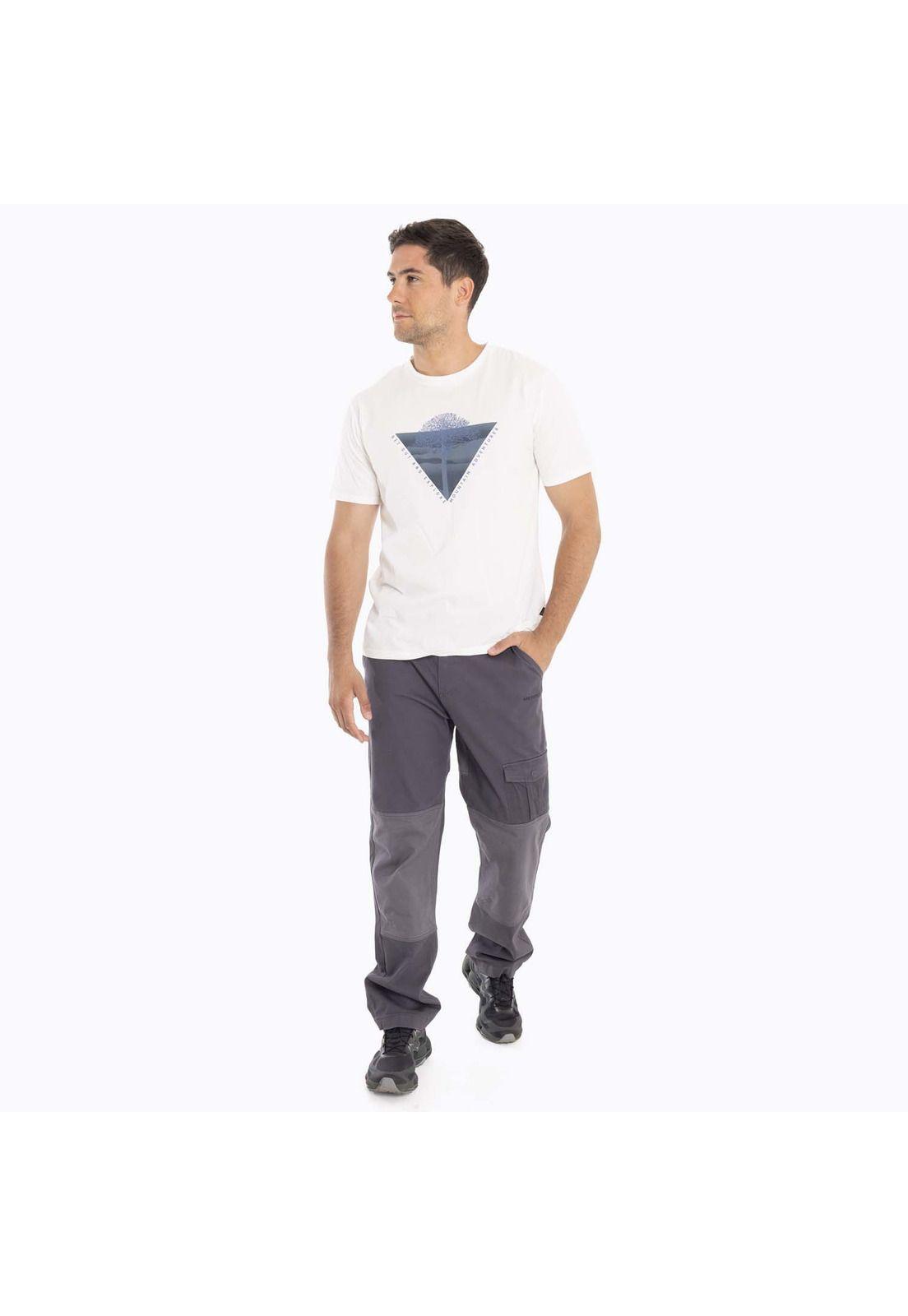 Polera Hombre Suwannee Blanco Merrell-5
