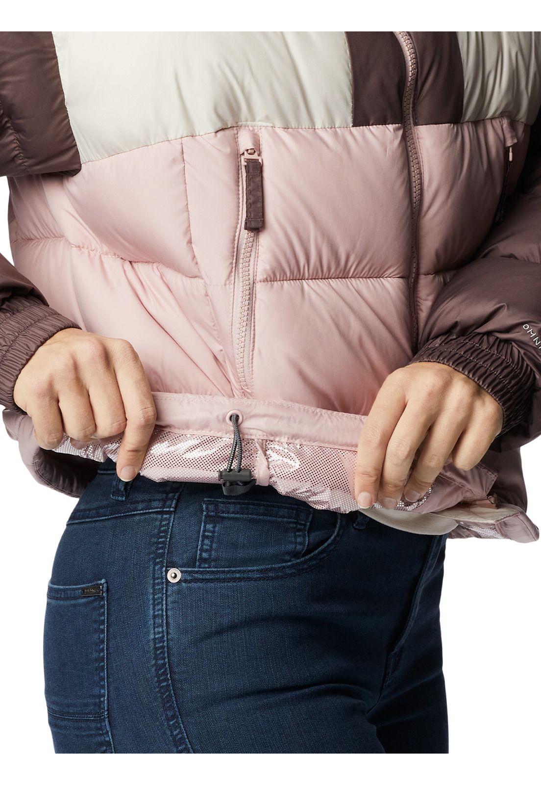 Parka Mujer Pike Lake II Cropped Rosado-5