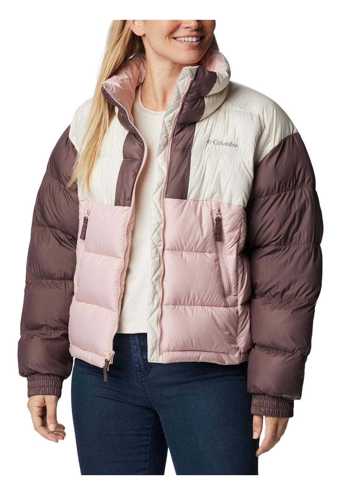 Parka Mujer Pike Lake II Cropped Rosado-6