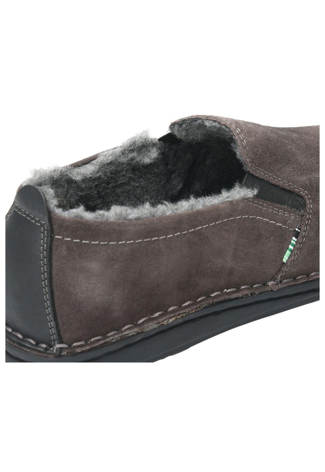 Zapato Cuero Hombre Oaks Gris-6
