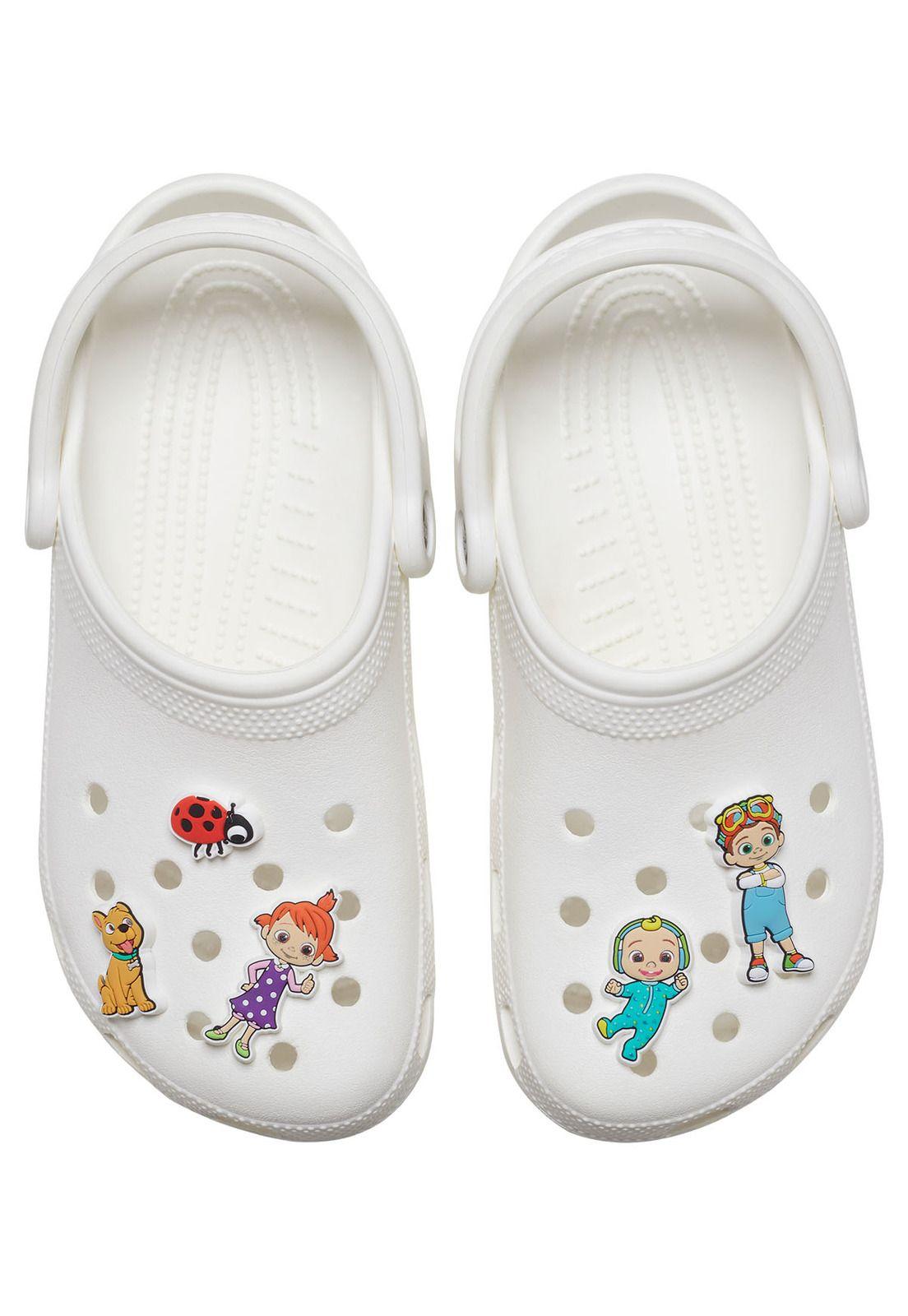 Jibbitz Cocomelon Pack de 5 Blanco-1