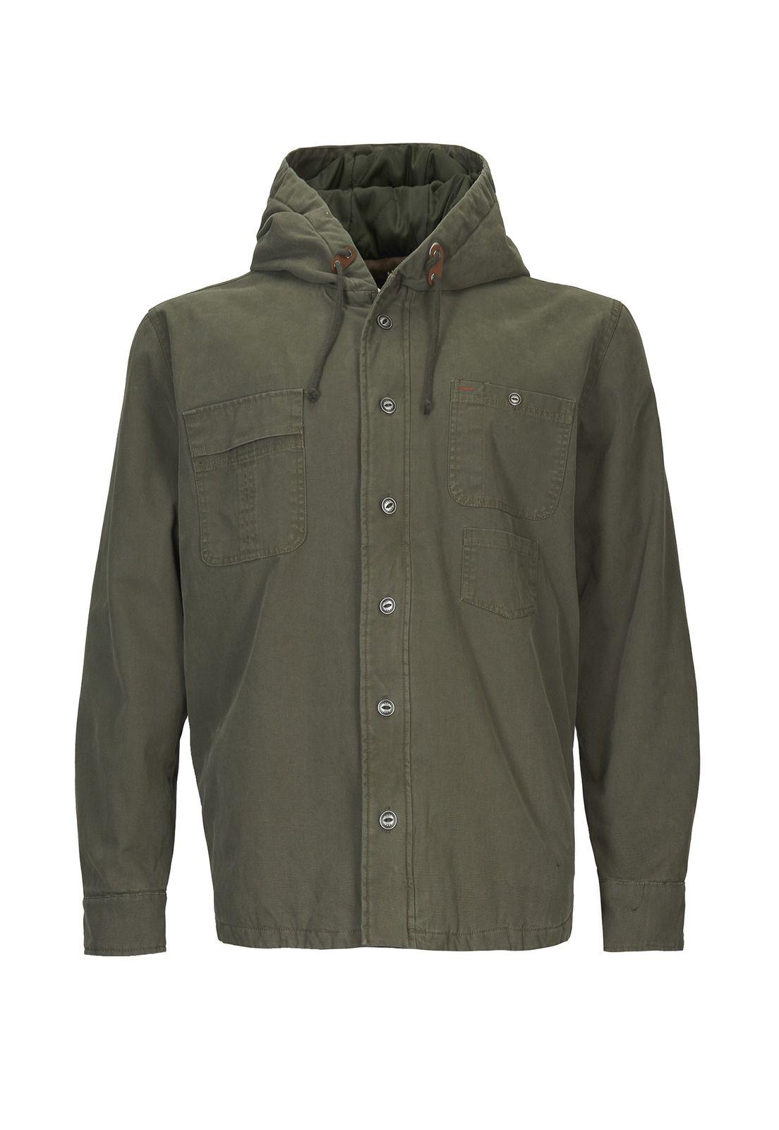 Chaqueta Algodón Orgánico Hombre Praga Café-0