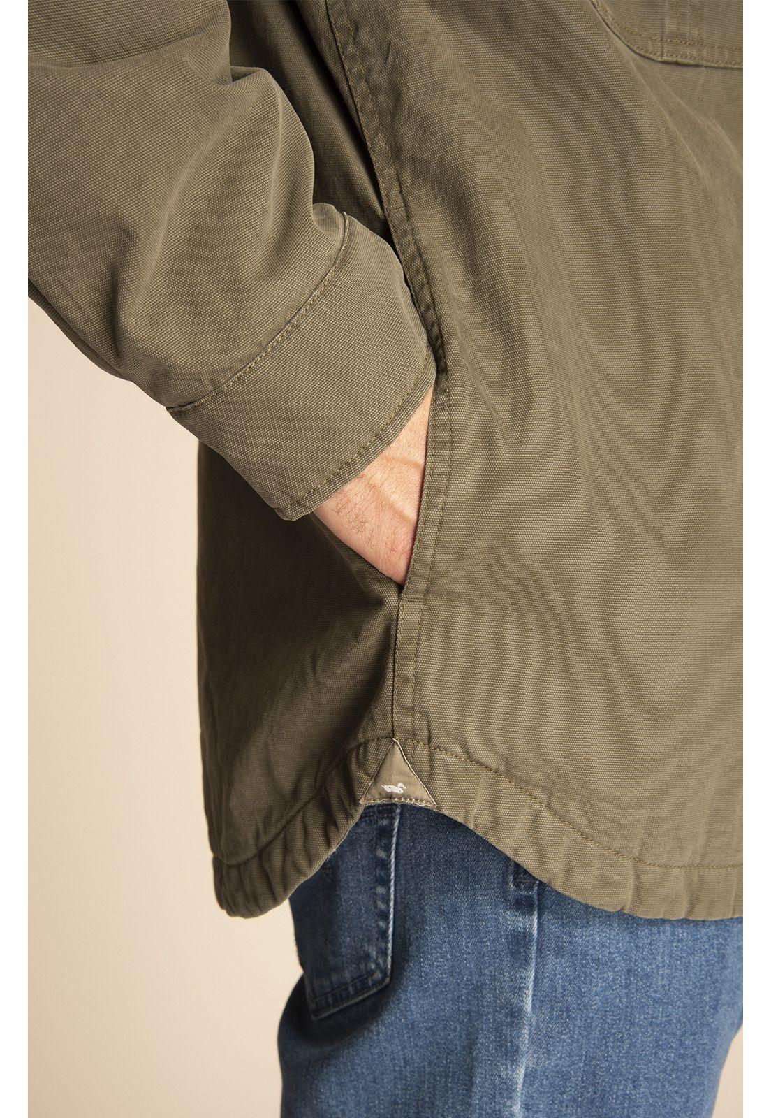 Chaqueta Algodón Orgánico Hombre Praga Café-4