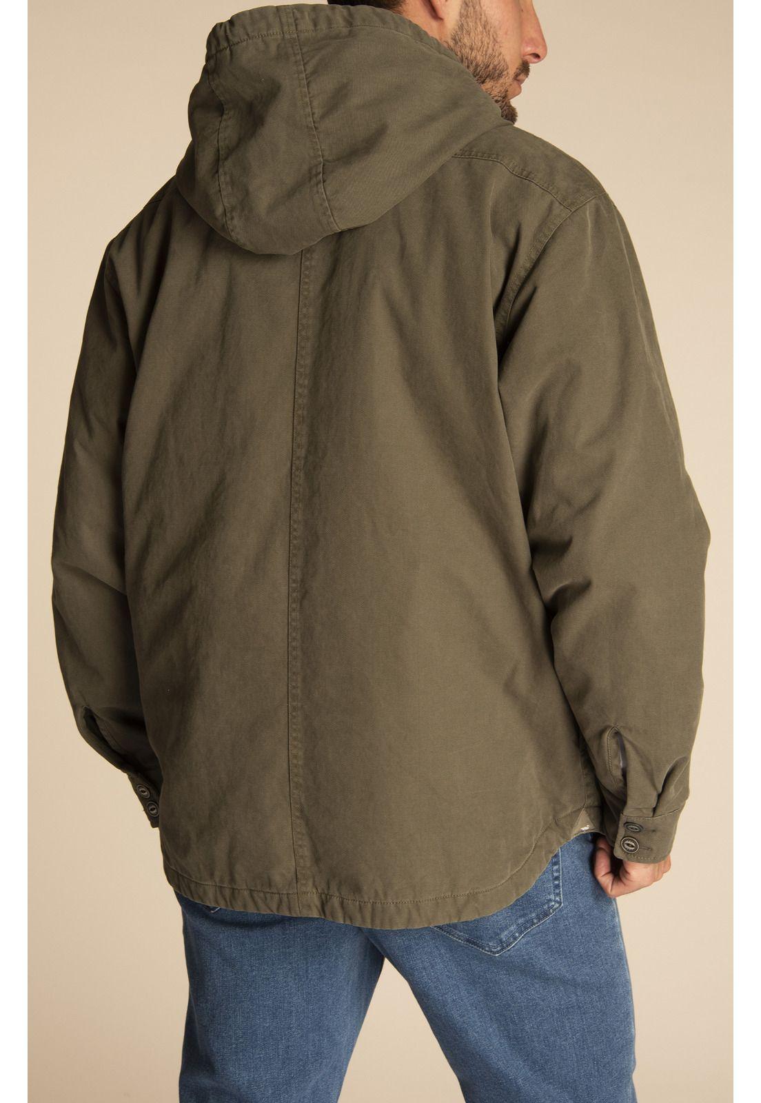 Chaqueta Algodón Orgánico Hombre Praga Café-7