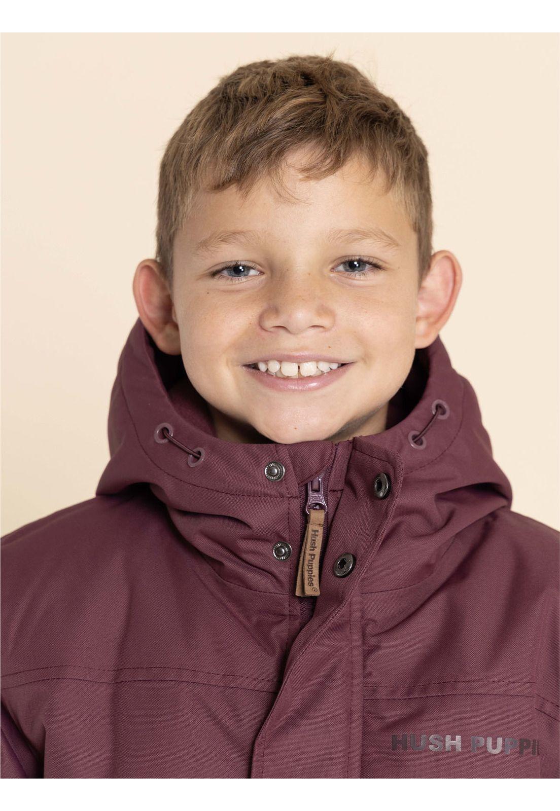 Parka Waterproof  Silvestre Niño Rojo-3