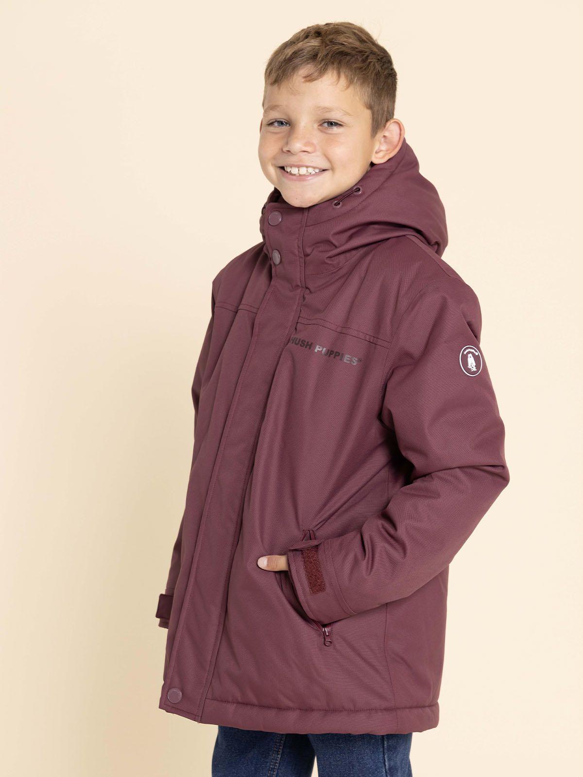 Parka Waterproof  Silvestre Niño Rojo-1