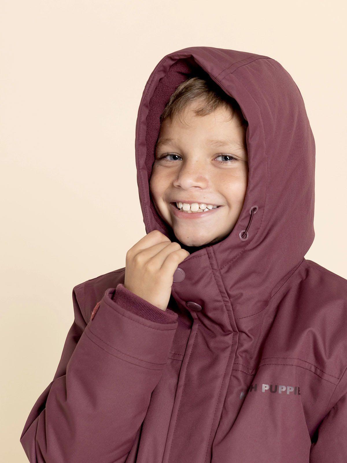 Parka Waterproof  Silvestre Niño Rojo-4