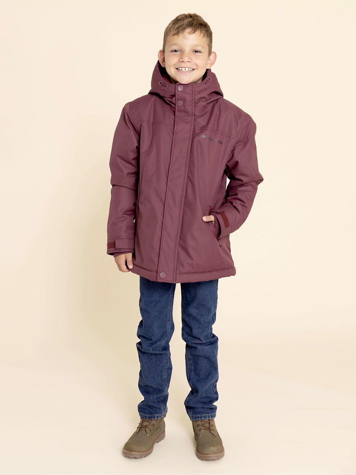 Parka Waterproof  Silvestre Niño Rojo-5