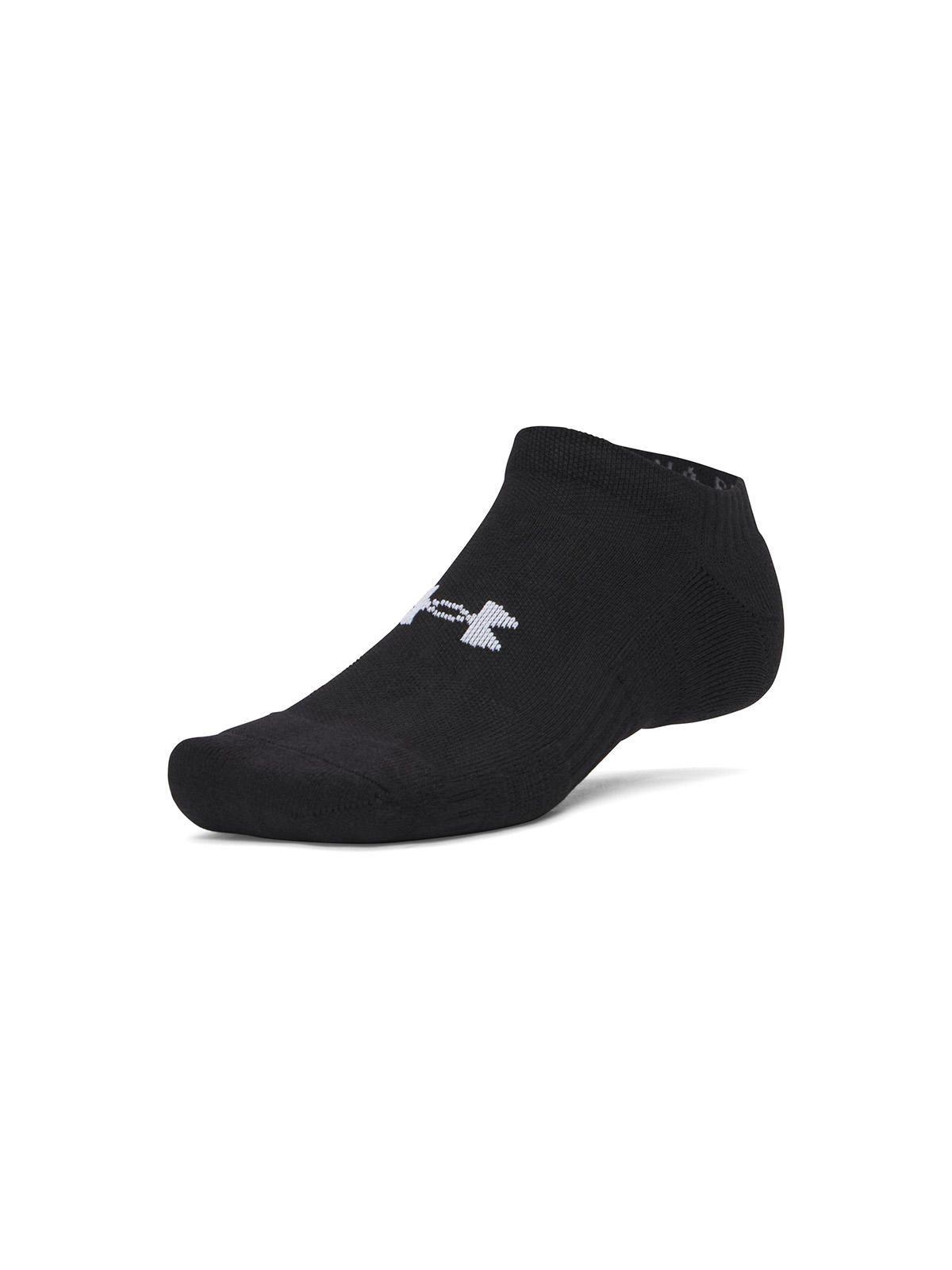 Calcetín UA Performance Algodón 3-Pack  Negro Unisex-0